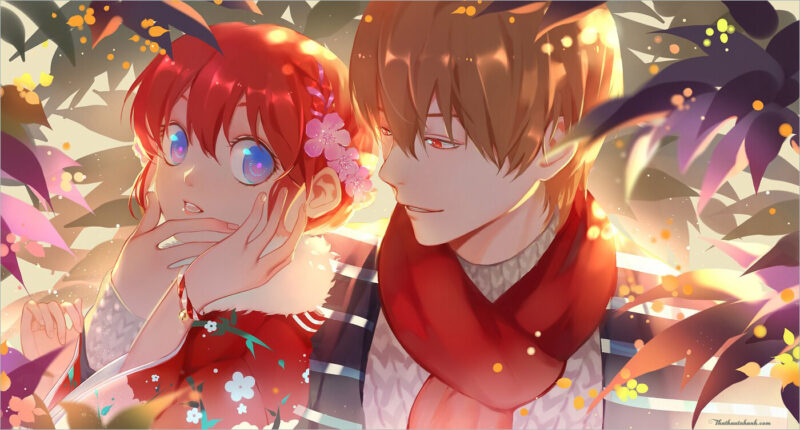Ảnh anime Tết đẹp