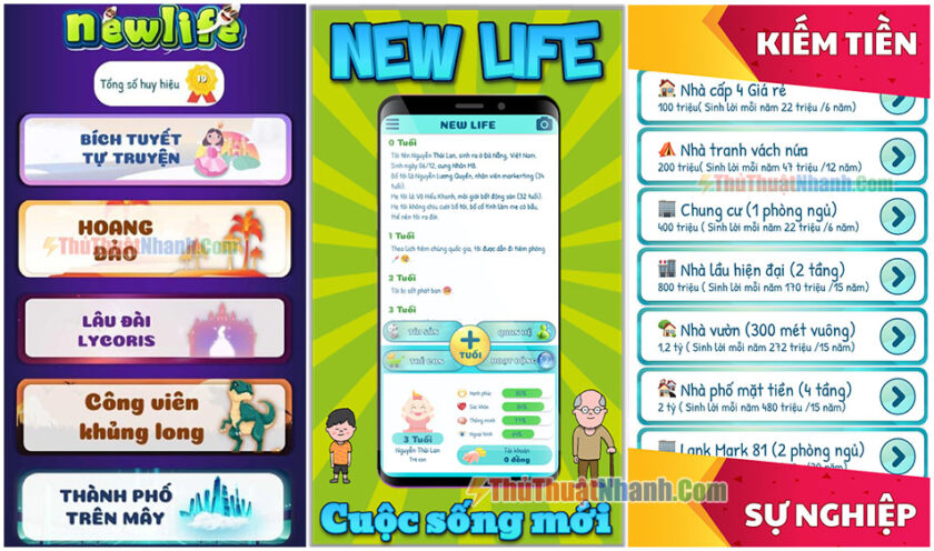game quản lý NewLife