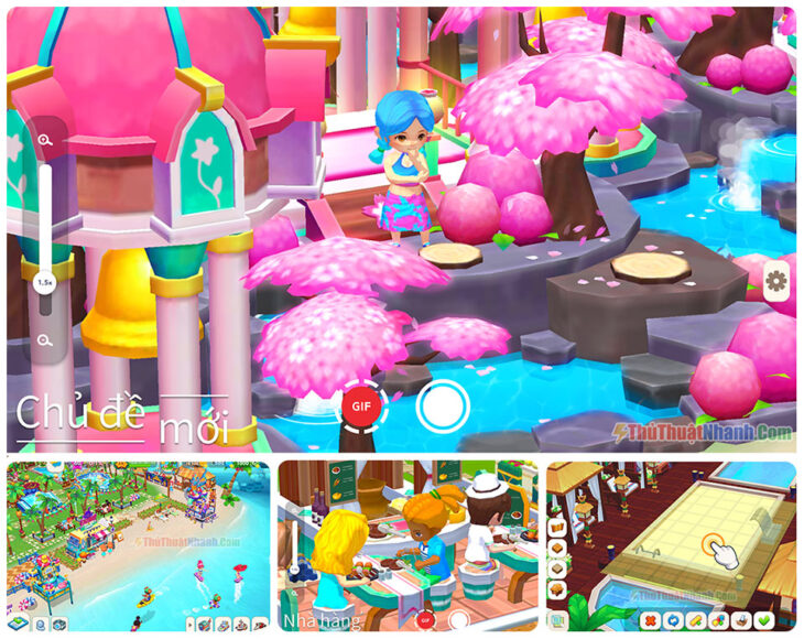game quản lý hay nhất trên điện thoại - Thiên đường nhỏ của tôi