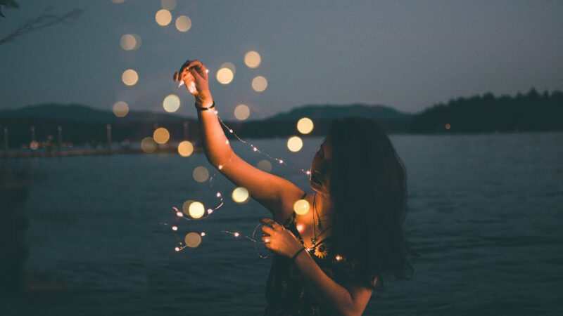 Hình ảnh Bokeh màu sắc