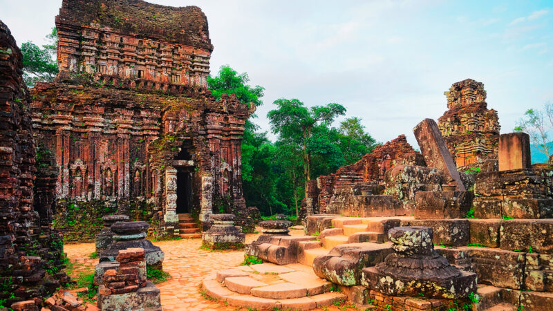 Hình ảnh thánh địa Mỹ Sơn đẹp uy nghi(My Son Sanctuary)
