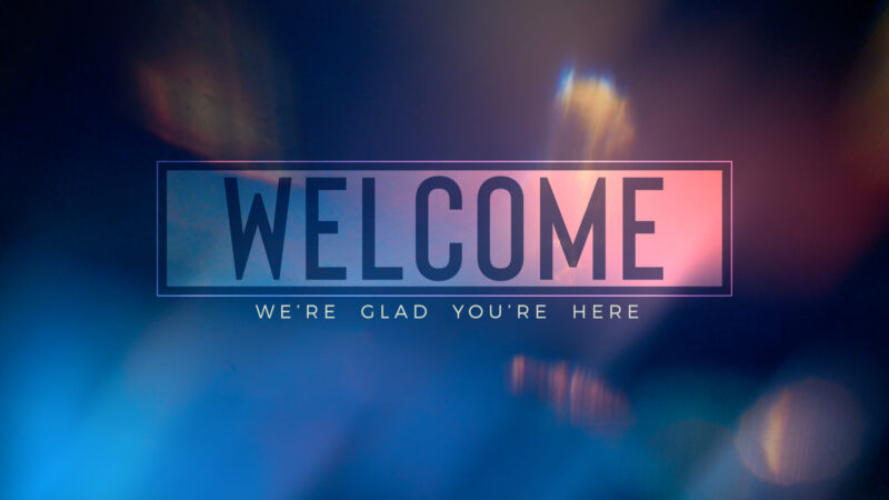 hình ảnh welcome đẹp lung linh