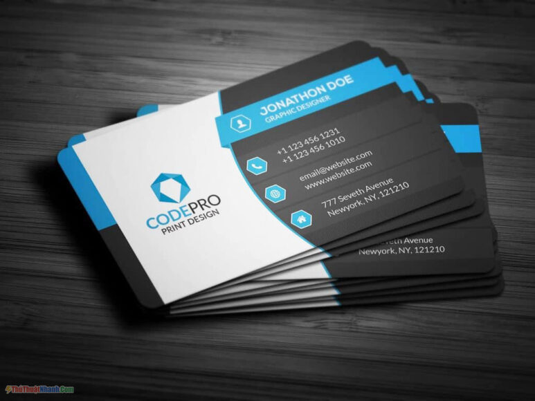 mẫu card visit đẹp chuyên nghiệp nhất