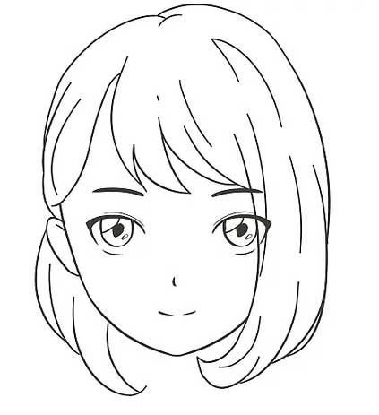 Cách vẽ anime bước 8