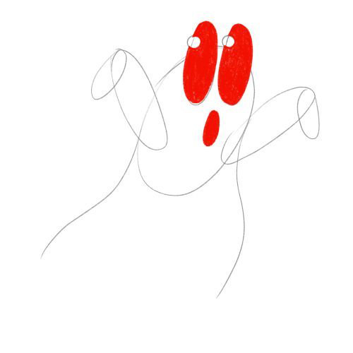 cách vẽ ma hoạt hình bước 4
