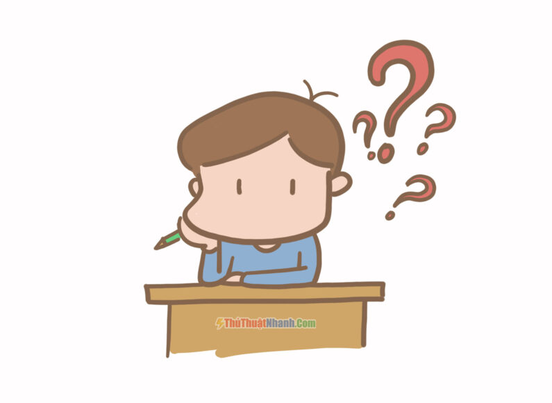 hình người có dấu chấm hỏi đẹp