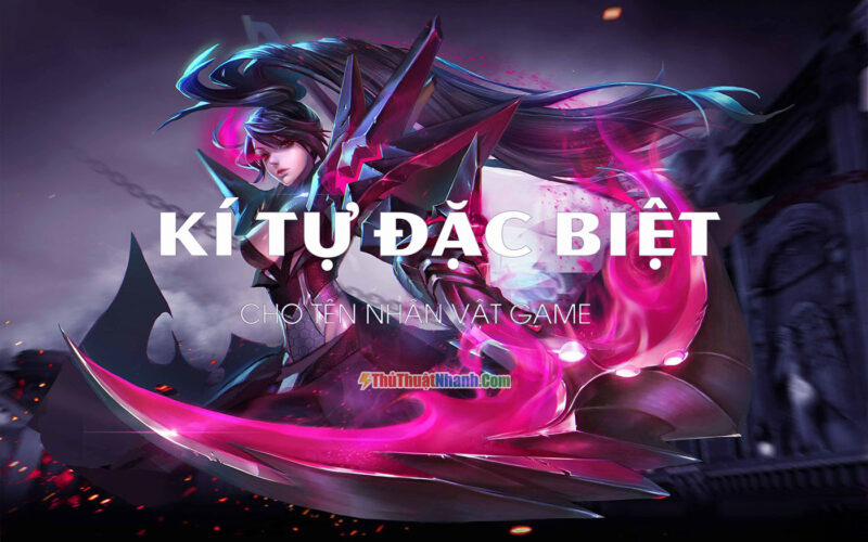 kí tự đặc biệt