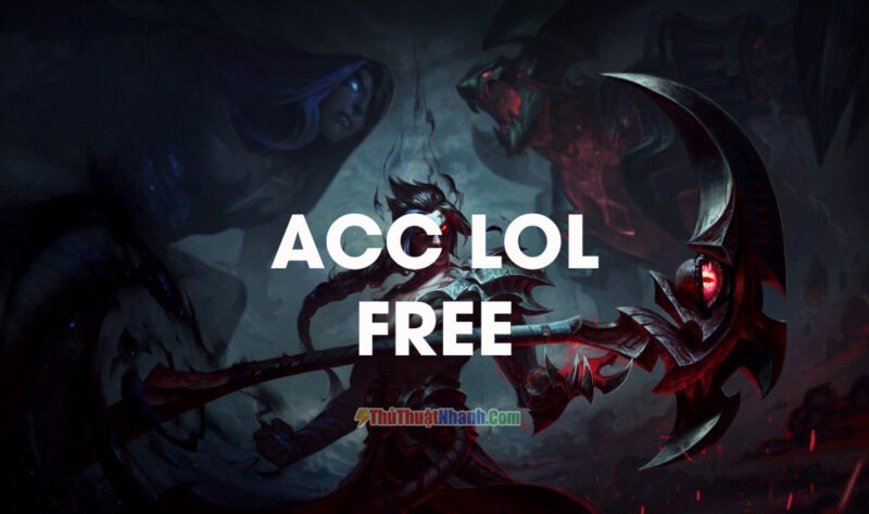 share acc lol free