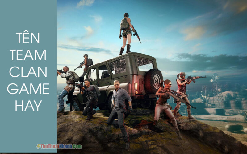 tên team game