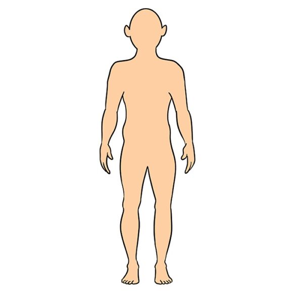 Cách vẽ con người bước 10