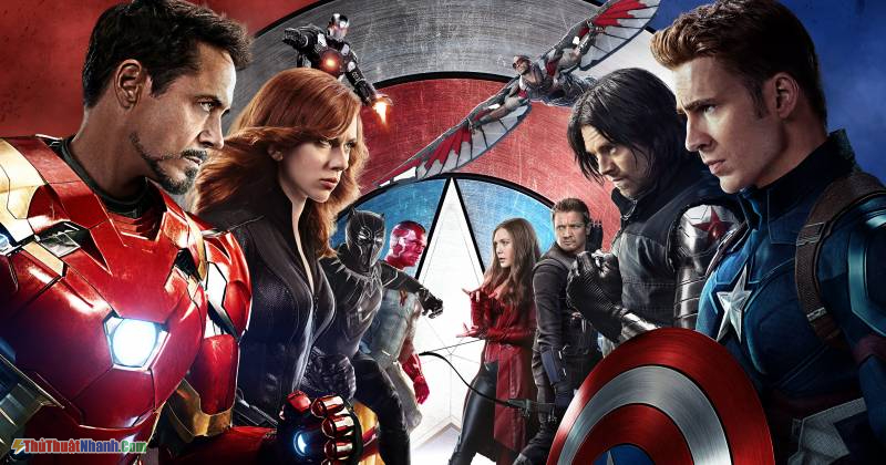 Captain America Civil War - Captain America Nội Chiến Siêu Anh Hùng