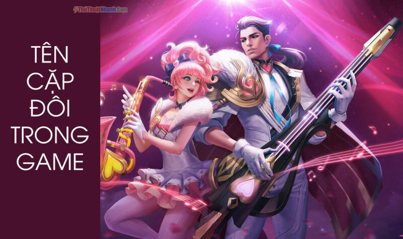tên cặp đôi trong game