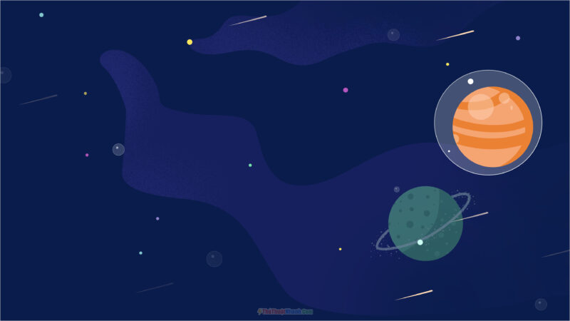 background vũ trụ 4K