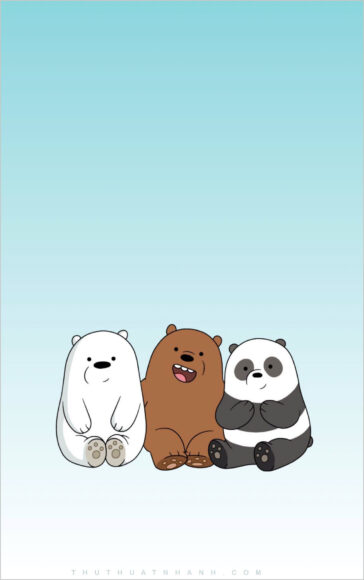 Hình nền We Bare Bear