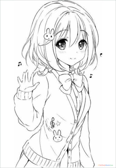 Ảnh anime không màu