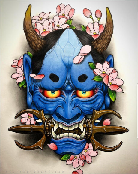 Hình nền mặt quỷ