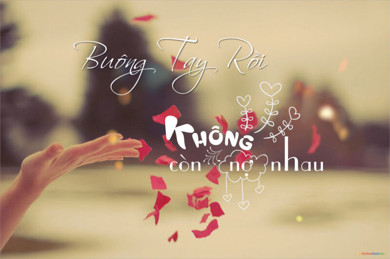 Ảnh kết thúc tình yêu