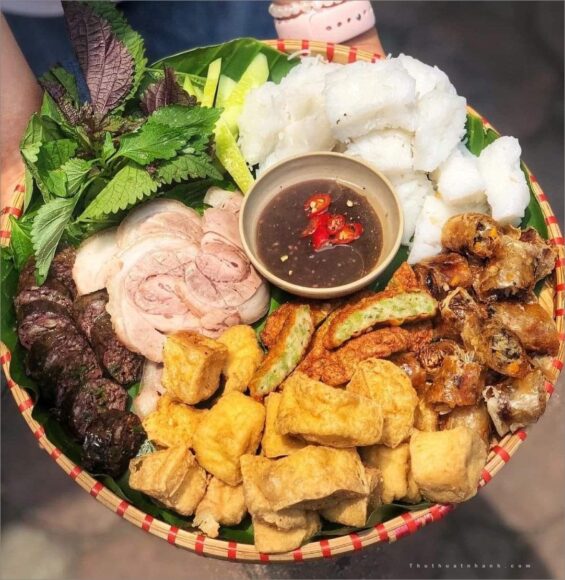 Hình ảnh bún đậu mắm tôm