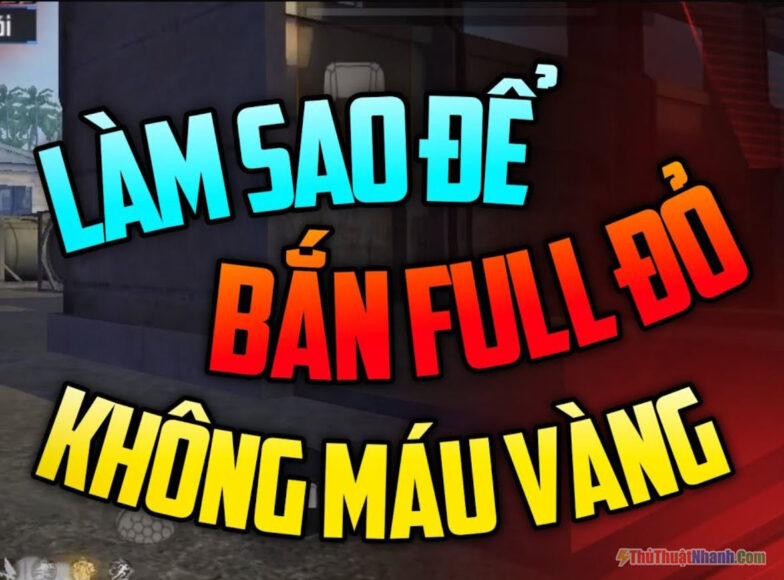 cách đặt full đỏ FF trong Free Fire