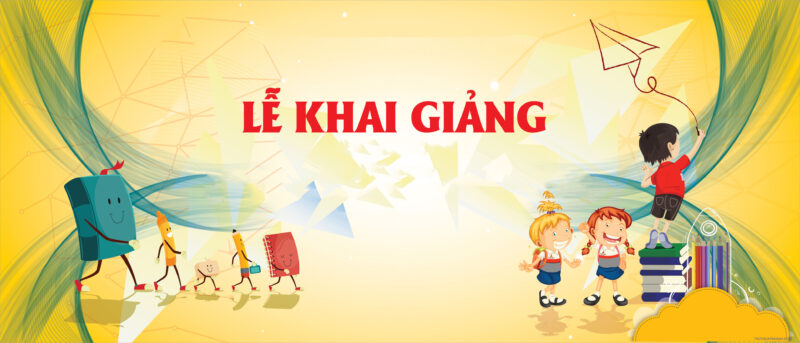 Phông lễ khai giảng