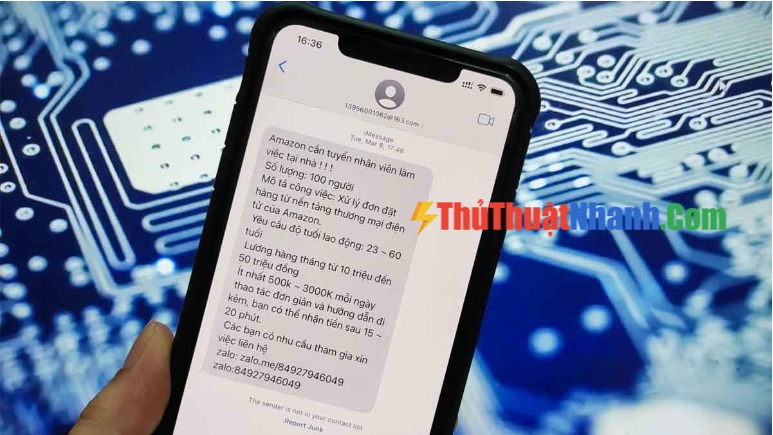 cách kiếm tiền online cho học sinh lừa đảo qua tin nhắn