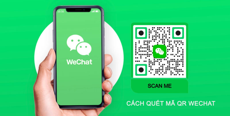 Cách quét mã QR Wechat