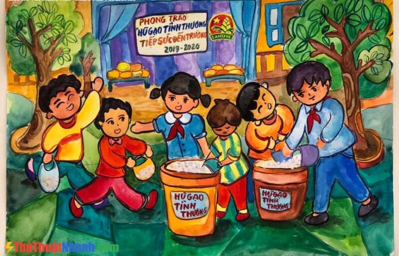 Vẽ tranh kế hoạch nhỏ
