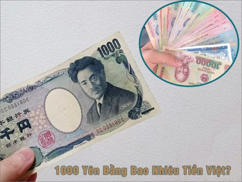 1000 Yên Bằng Bao Nhiêu Tiền Việt