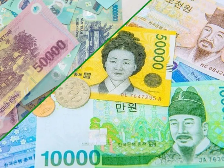 Cách Đổi Tiền Từ Won Sang VND